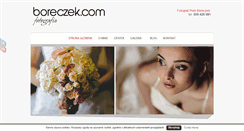 Desktop Screenshot of boreczek.com